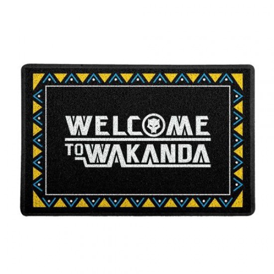 Capacho 60x40cm Welcome to Wakanda