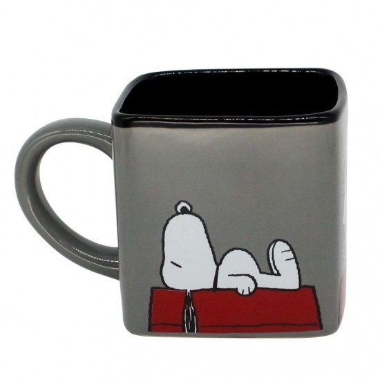 CANECA CUBO 300ML GET GOING SNOOPY