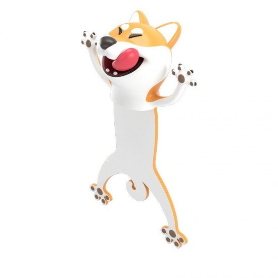 Marcador de Páginas 3D Cachorro Shiba