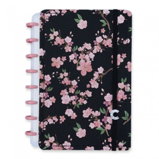 CADERNO BY GOCASE CLASSICAL ROSE BLACK - A5