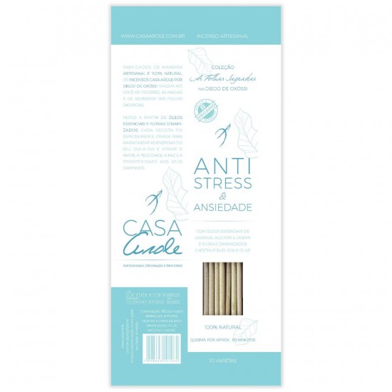 Kit Incensos Anti Stress e Ansiedade