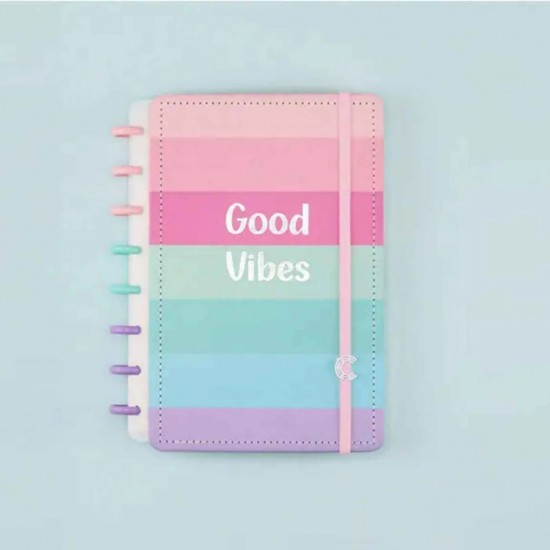 CADERNO GOOD VIBES BY INDY - MEDIO