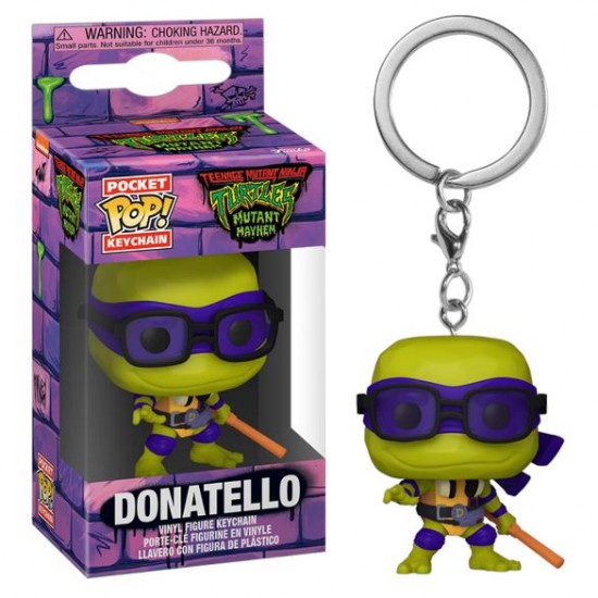 Chaveiro Funko POP - Donatello (Mutant Mayhem)