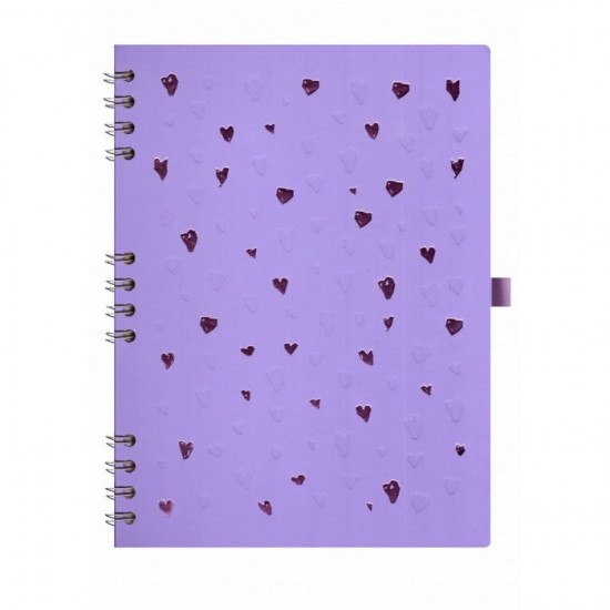 Caderno Romantic Lilás