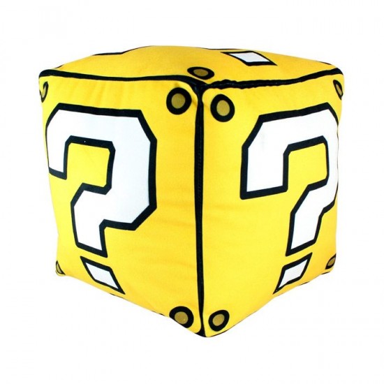 Almofada Formato Cubo Mario