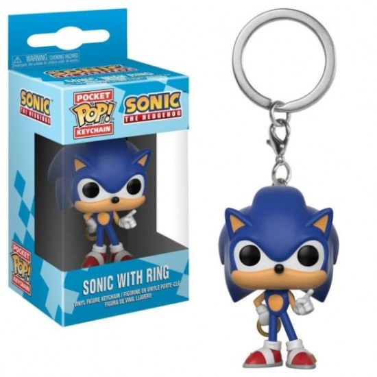 Chaveiro Funko POP - Sonic With Ring